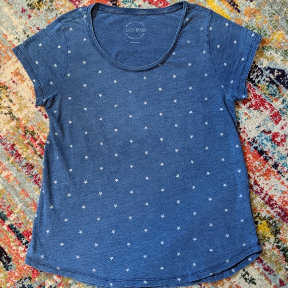 Lucky Brand Tops - Lucky Brand Tee With Stars